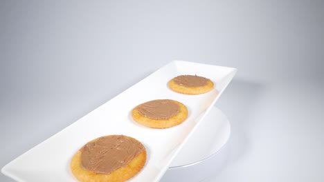 galletas con crema de café