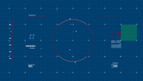 turning dna strand on dark blue background