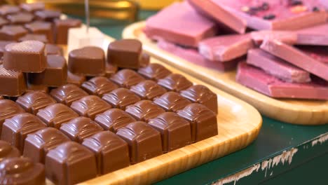 assortment of gourmet chocolates