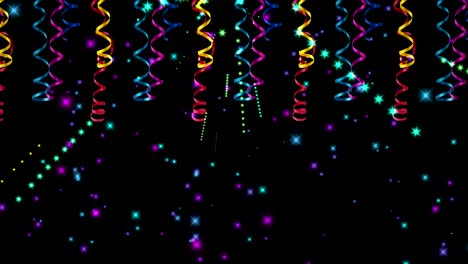 night party video abstract background