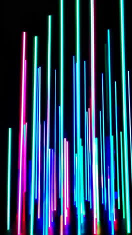 abstract neon light visuals