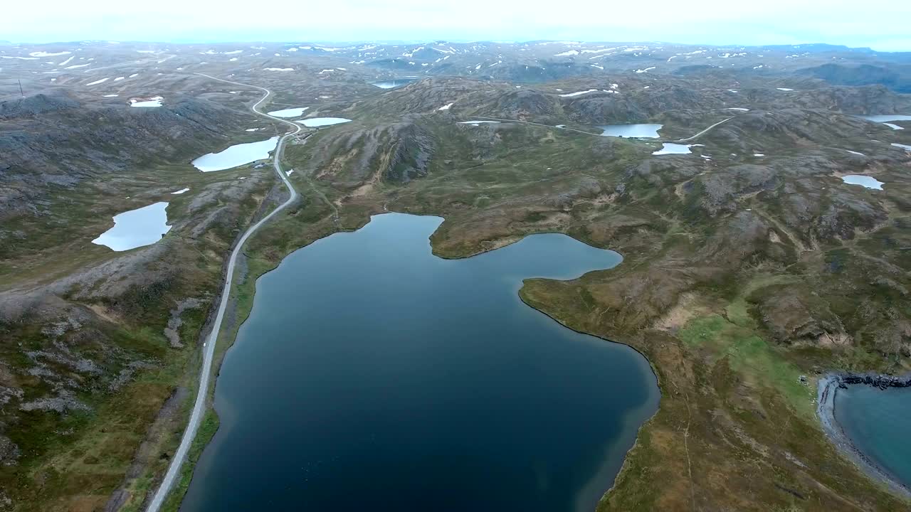 cabo norte (nordkapp) en el norte de noruega.