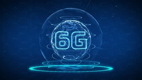 4k loop the concept of 6g network highspeed mobile internet new generation worldwide networks