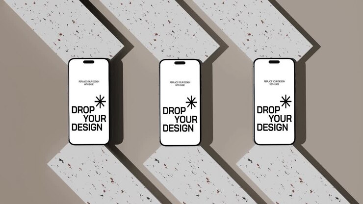 Mobile Phone Screen Mockup