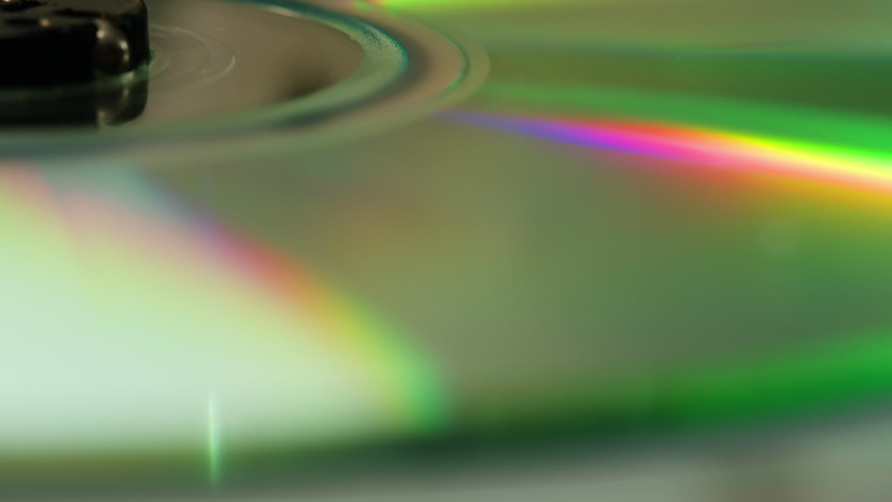 Vintage cd music player close-up. Using portable music player for listening with compact disc