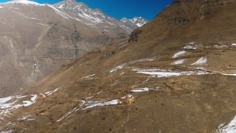 Imágenes-De-Drones-De-Lahaul,-Spiti