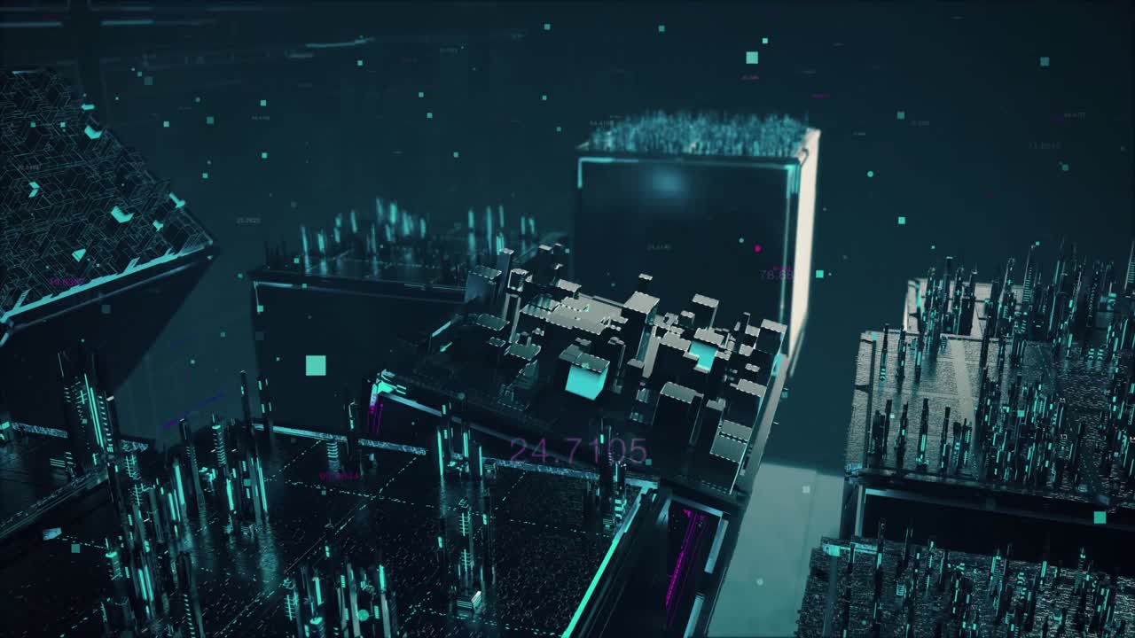 web 3.0 con concepto de tecnología digital hitech