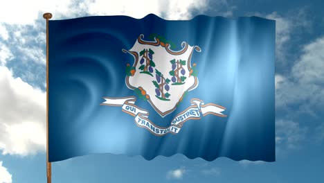 bandera del estado de connecticut