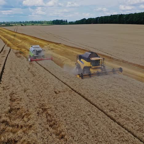 agricultural equipment on field