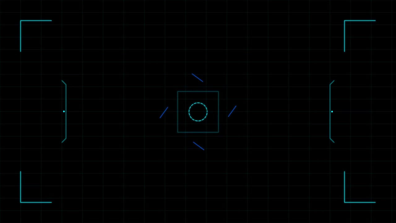 Digital Camera Viewfinder Overlay with Focusing Reticle
