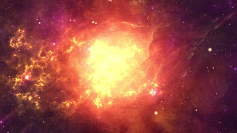flying through space passing stars 4k loop animation