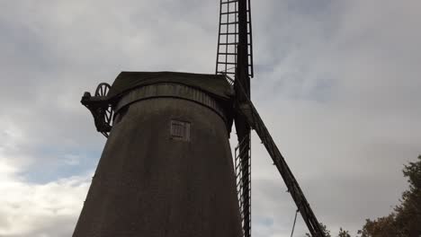 bidston hill vintage countryside windmill flour mill english landmark pull back