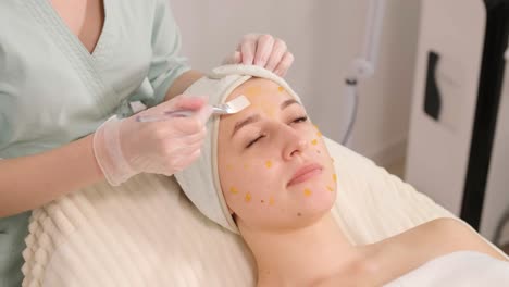 professional face care procedures in the modern cosmetology clinic