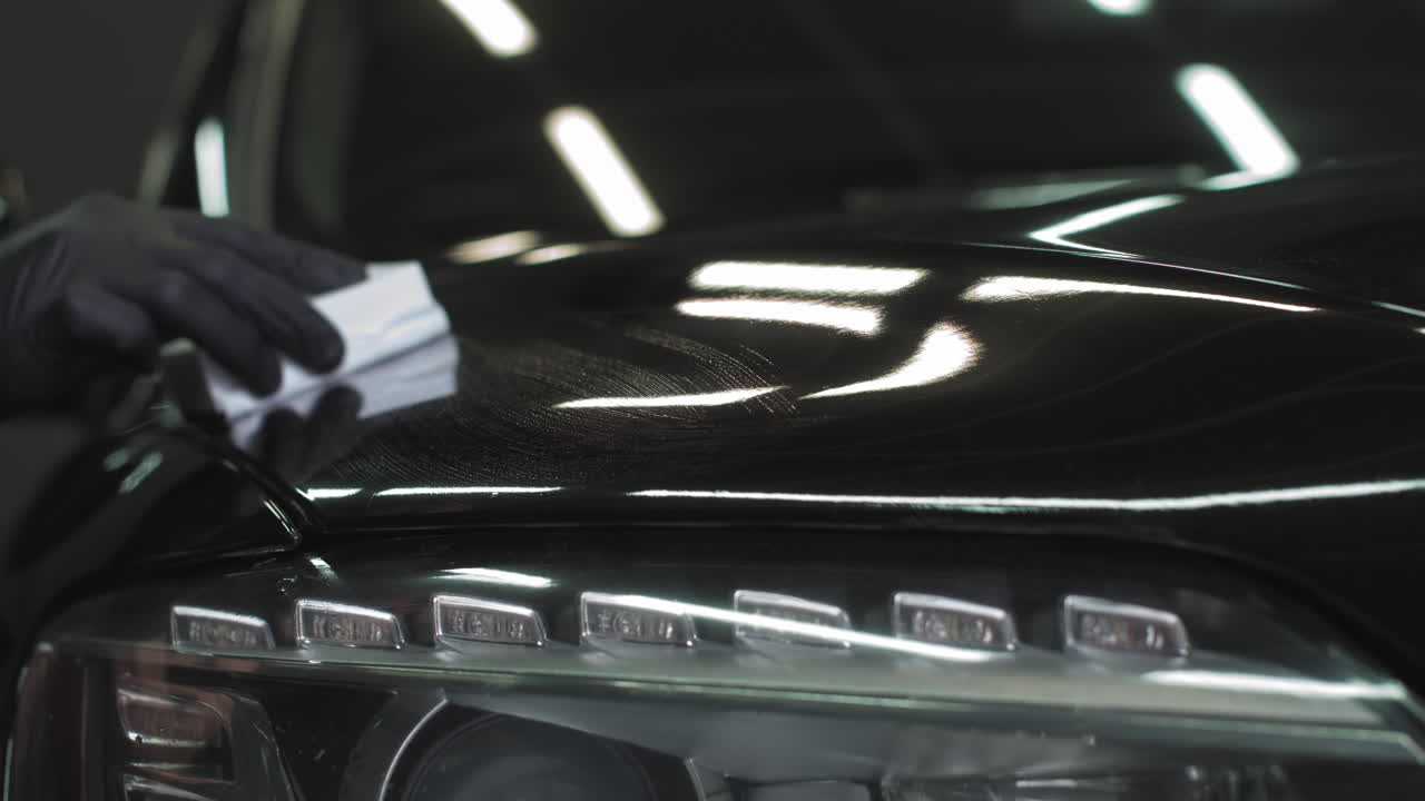 proceso de detallado de automóviles