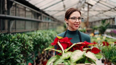 Gärtner-Hält-Einen-Blumenkasten-In-Der-Hand-Und-Spaziert-Durch-Den-Blumengarten