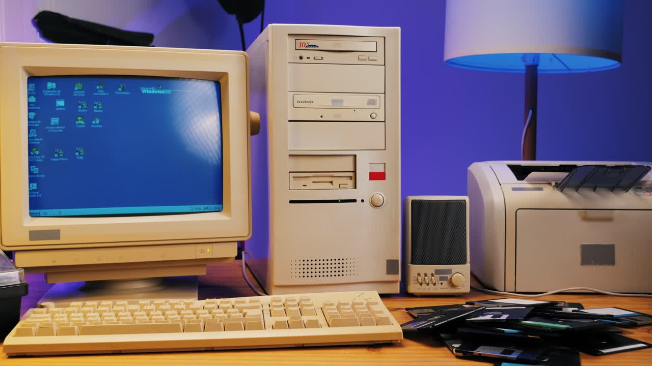 Vintage PC Setup