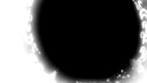 fondo de movimiento animado generado por computadora para la producción de películas de video web