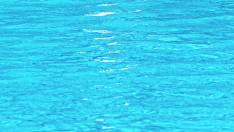 surface of blue swimming pool