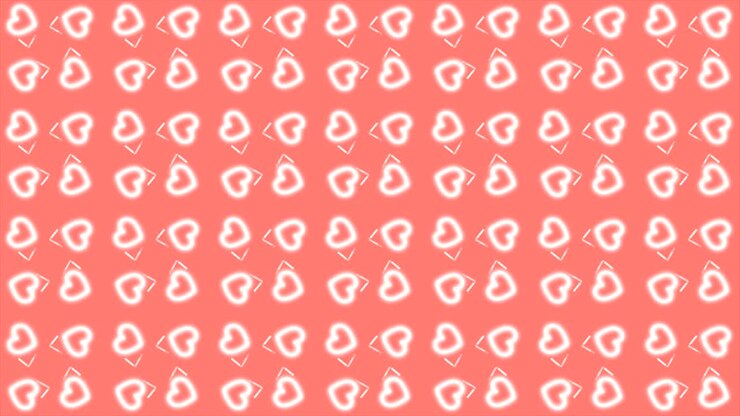 white hearts background