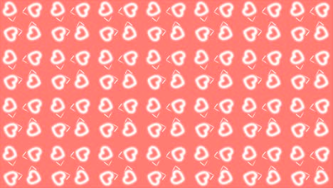 fondo de corazones blancos