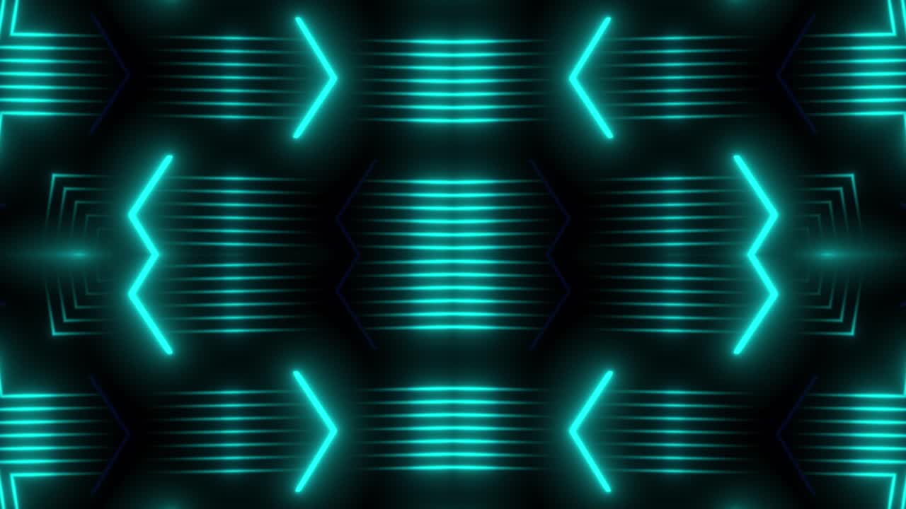 fondo geométrico de neón