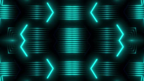 fondo geométrico de neón