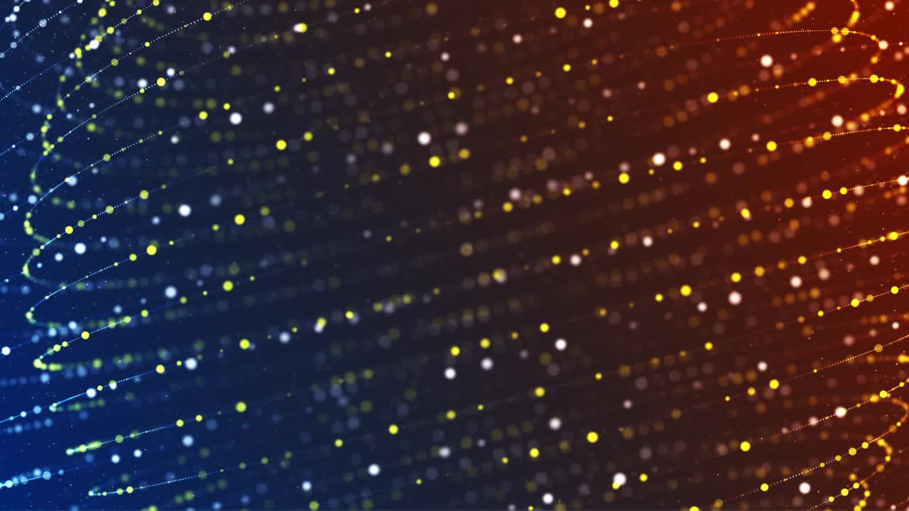 tecnología de líneas abstractas de 4k