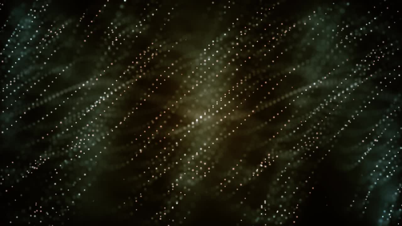 líneas de espacio oscuro de partículas