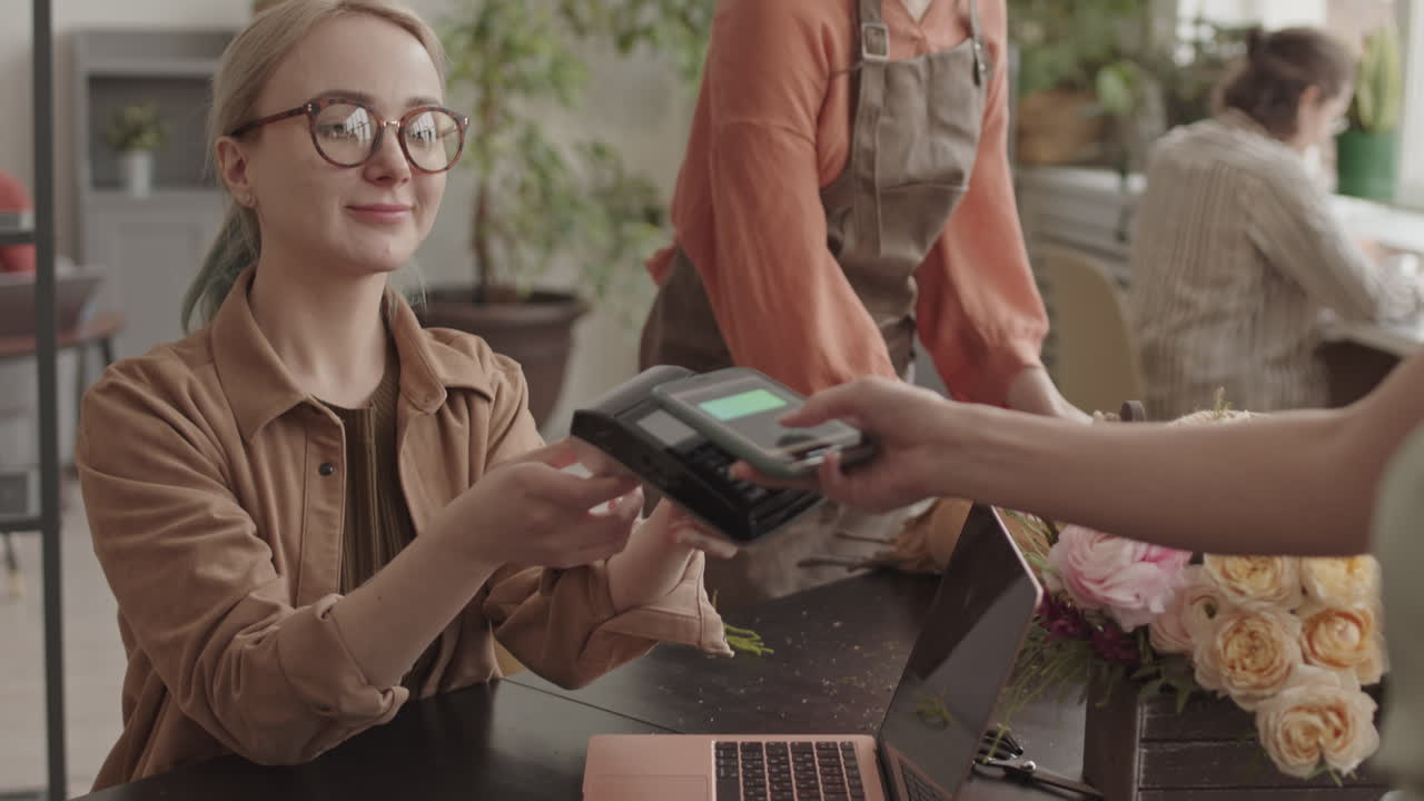 Buying Flowers from Florists in Shop