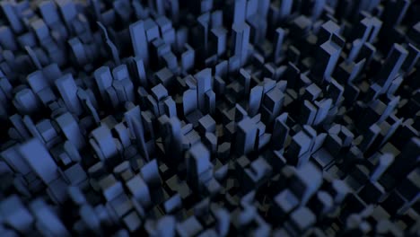 el fondo cúbico abstracto de 4k.