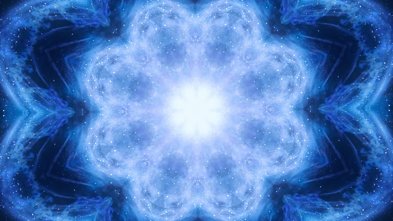 fondo cósmico creativo abstracto. velocidad de la luz, rayos brillantes de neón en movimiento. hermosos fuegos artificiales, explosión colorida, big bang. moviéndose a través de las estrellas. bucle sin costuras