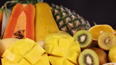 a vibrant assortment of various fresh fruits