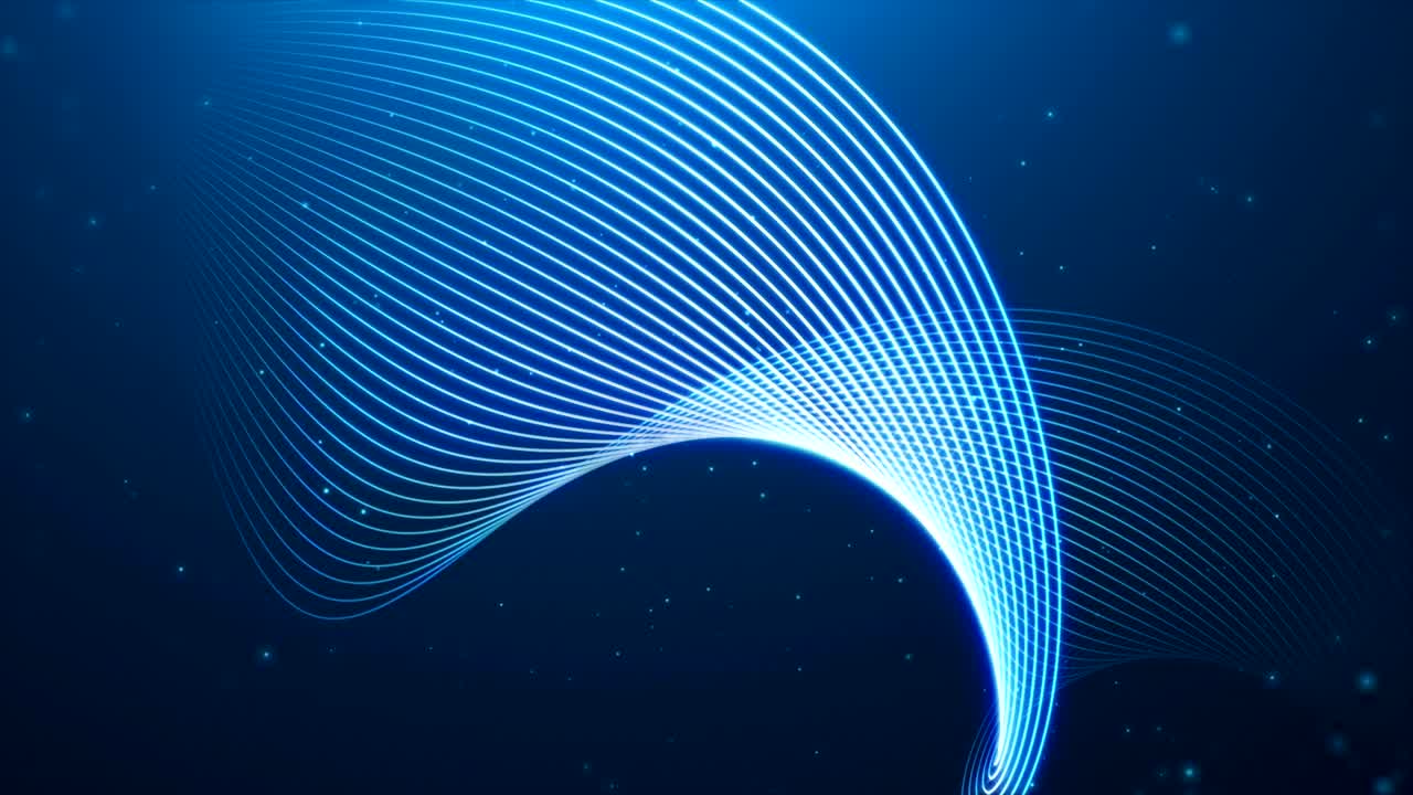 Blue Strings Loopable Motion