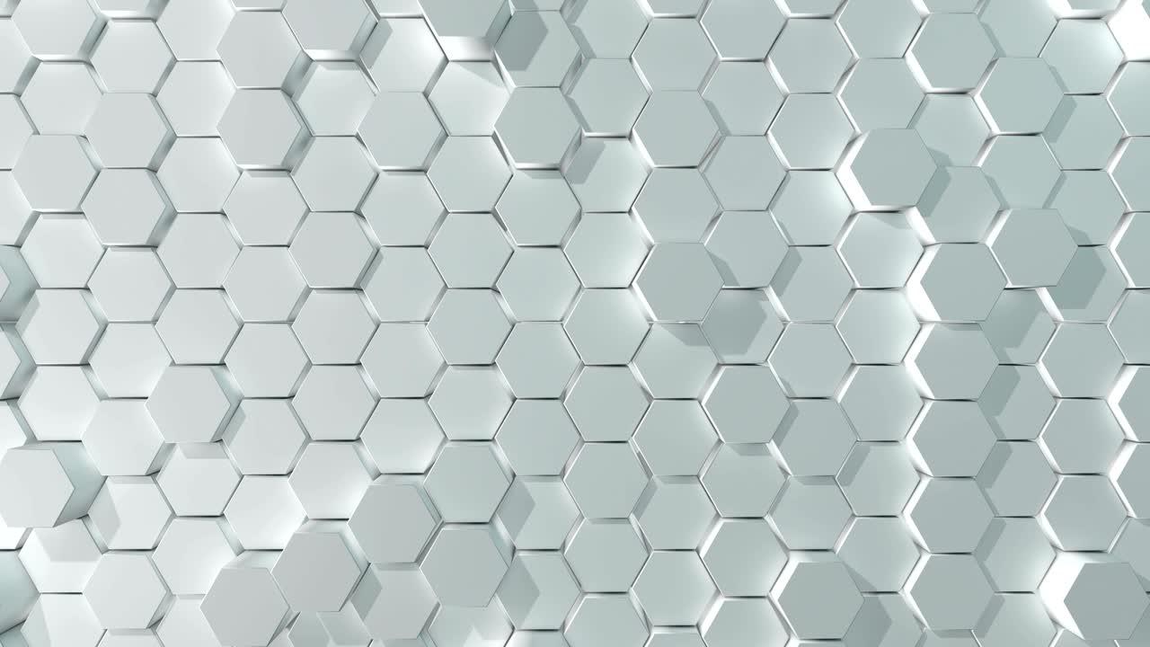 fondo en bucle. cuadrados blancos en movimiento, fondo abstracto,