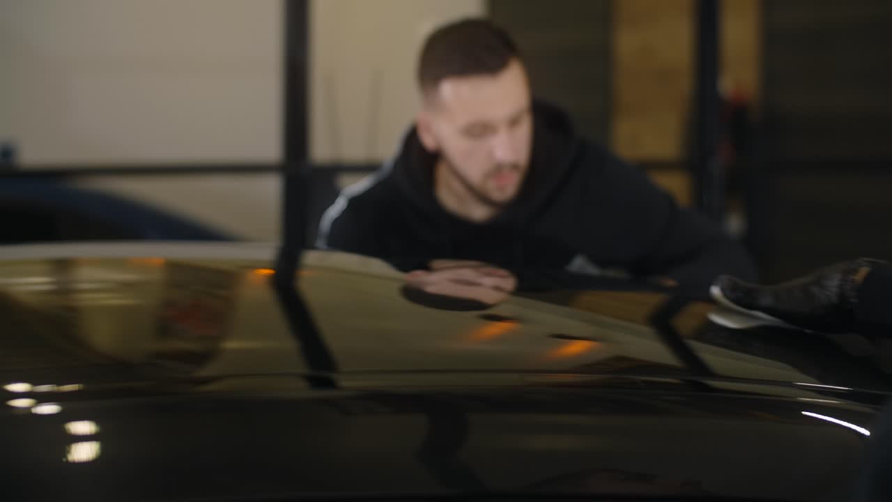 진행 중인 자동차 세부 사항