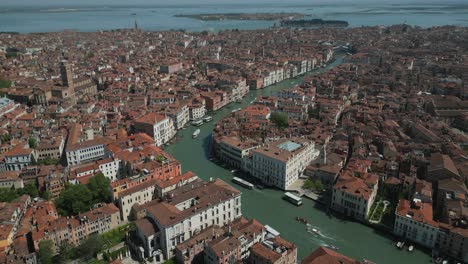 el gran canal de venecia - drone cinematográfico en 4k