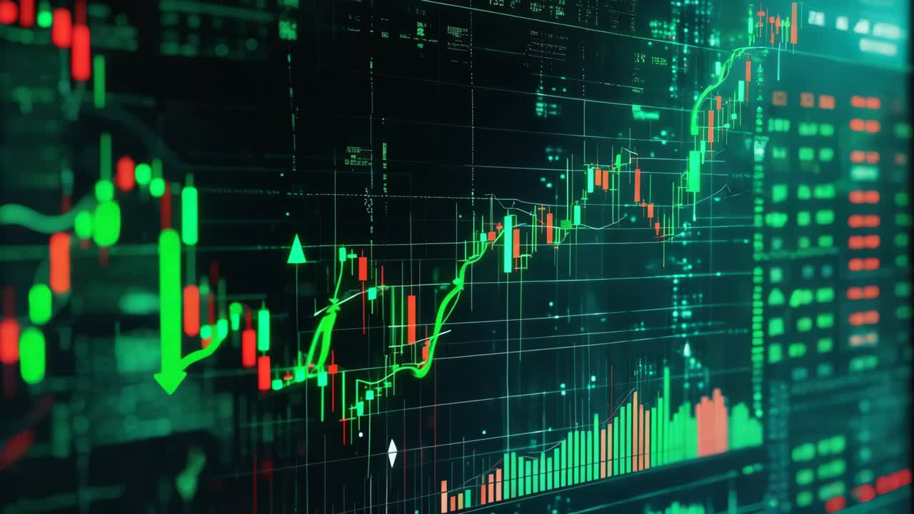 visualización de datos del mercado de valores