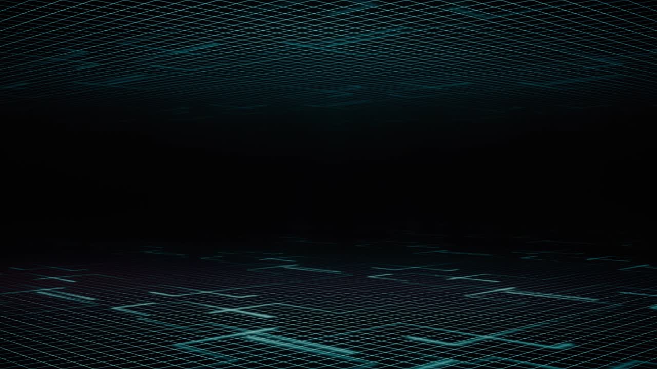 light blue background mesh and the moving light lines