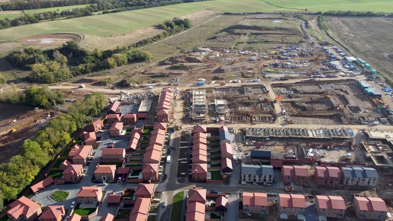 saxon campos canterbury construcción 4k drone cámara adelante