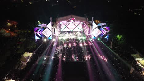 massive night concert