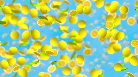 lemon loop tile background mix