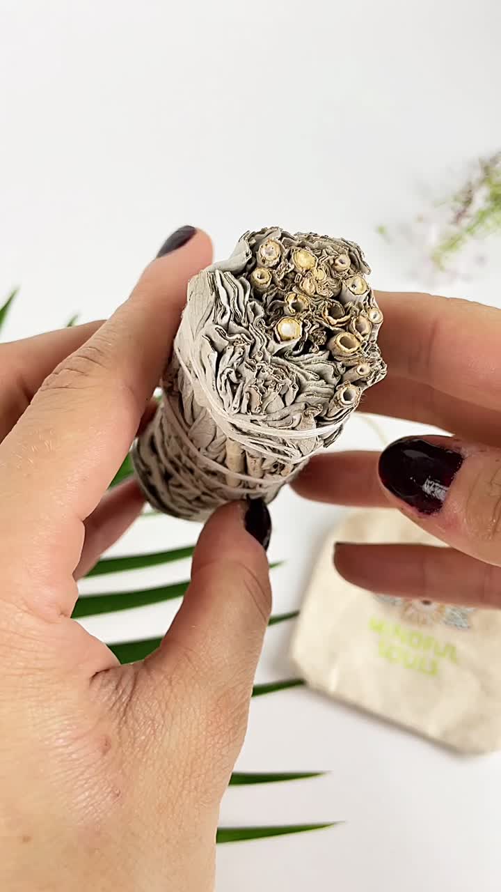 Handcrafted White Sage Smudge Stick
