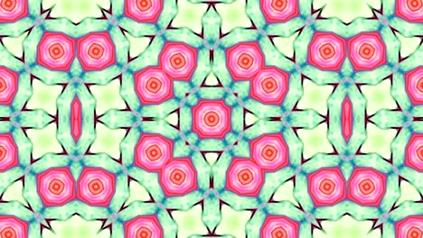 movimiento de fondo de kaleidoscopio abstractamente colorido