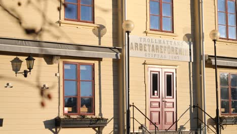 arbetarforeningens hus built ca 1867 in trollhattan, sweden