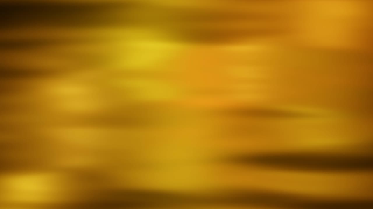 animación de movimiento de fondo abstracto dorado en cámara lenta suave