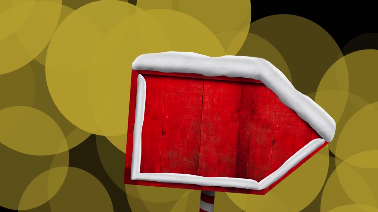 노란색 반점이 검은색 배경에 떠다니고 있습니다.