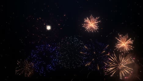 Feuerwerk-(Archivmaterial)