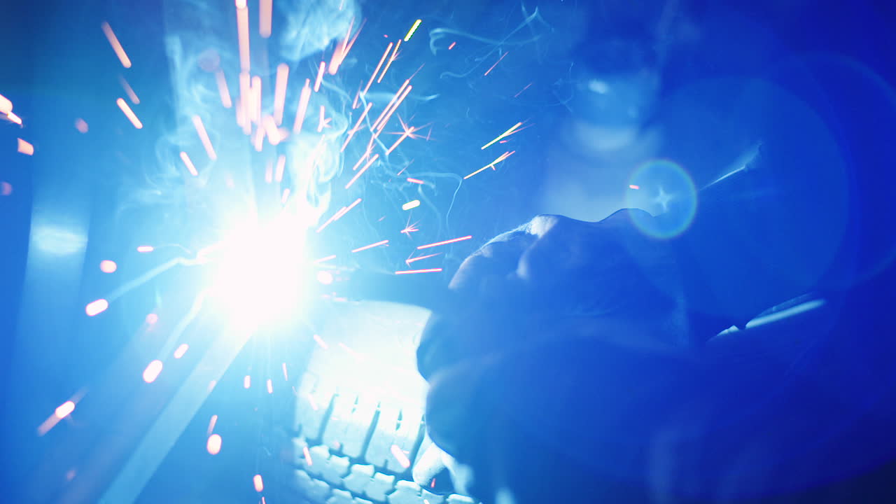 Industry Welder Welding Steel Construction 4