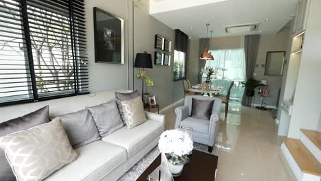 Elegant and Stylish Kitchen Area and Living Area Walkthrough