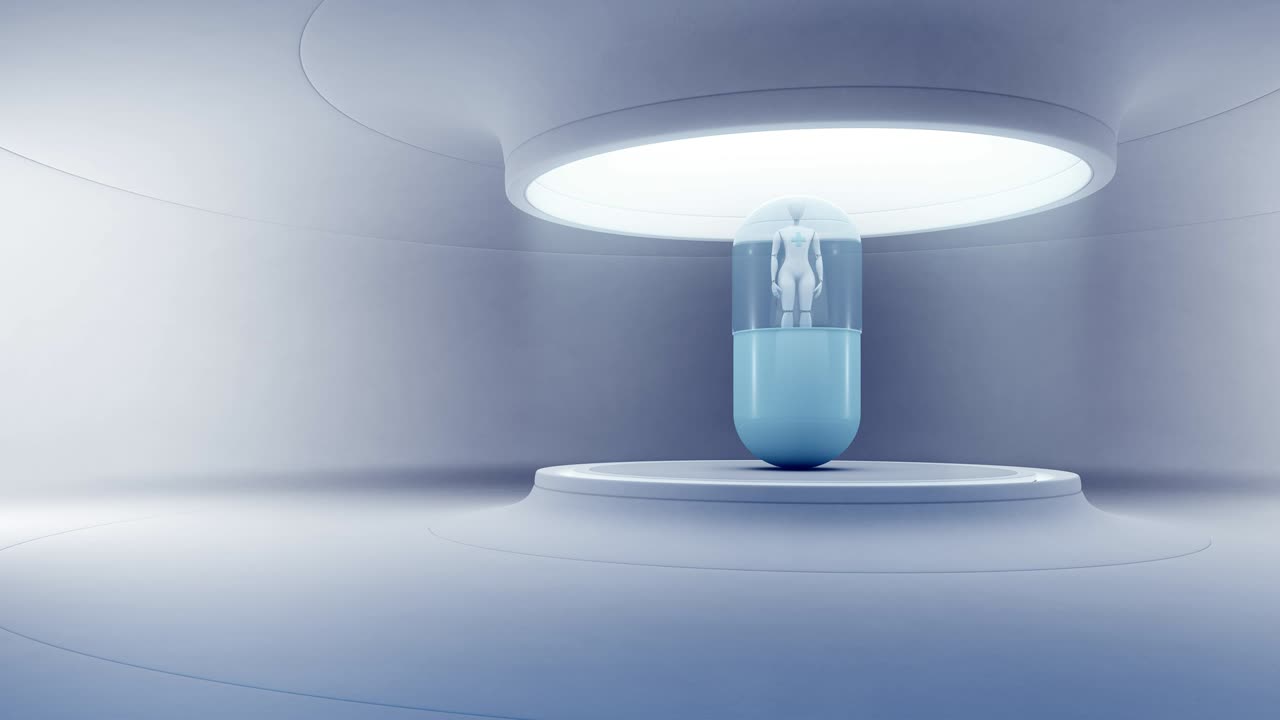 인공지능 의사는 스마트 병원 또는 클리닉을위한 의학에서 의료 로의 미래 기술입니다.